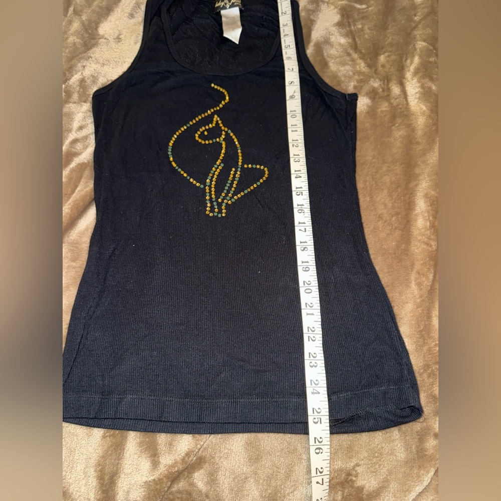 Baby Phat Shimmering Gray Top - Picture 3 of 6